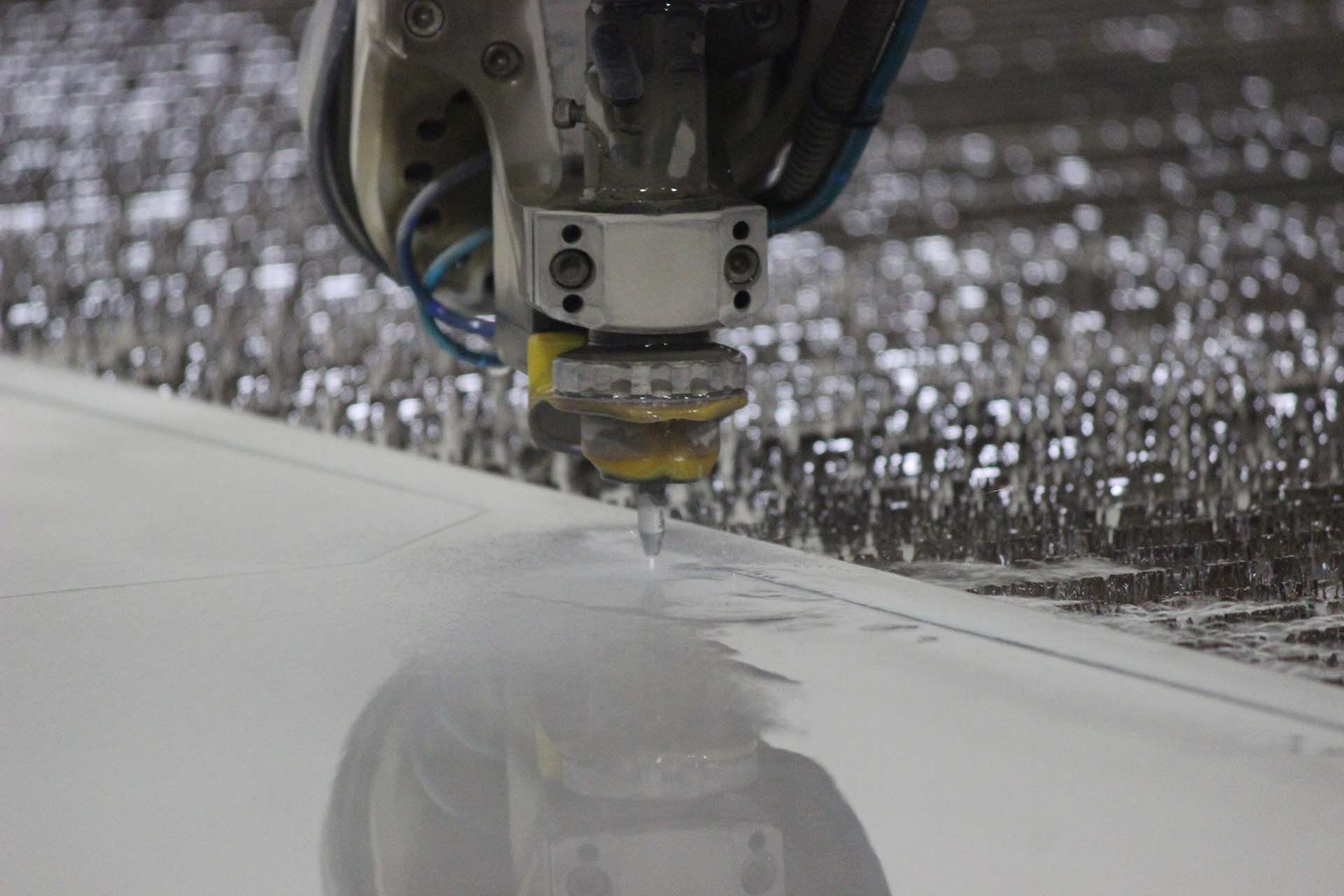 waterjet cutting