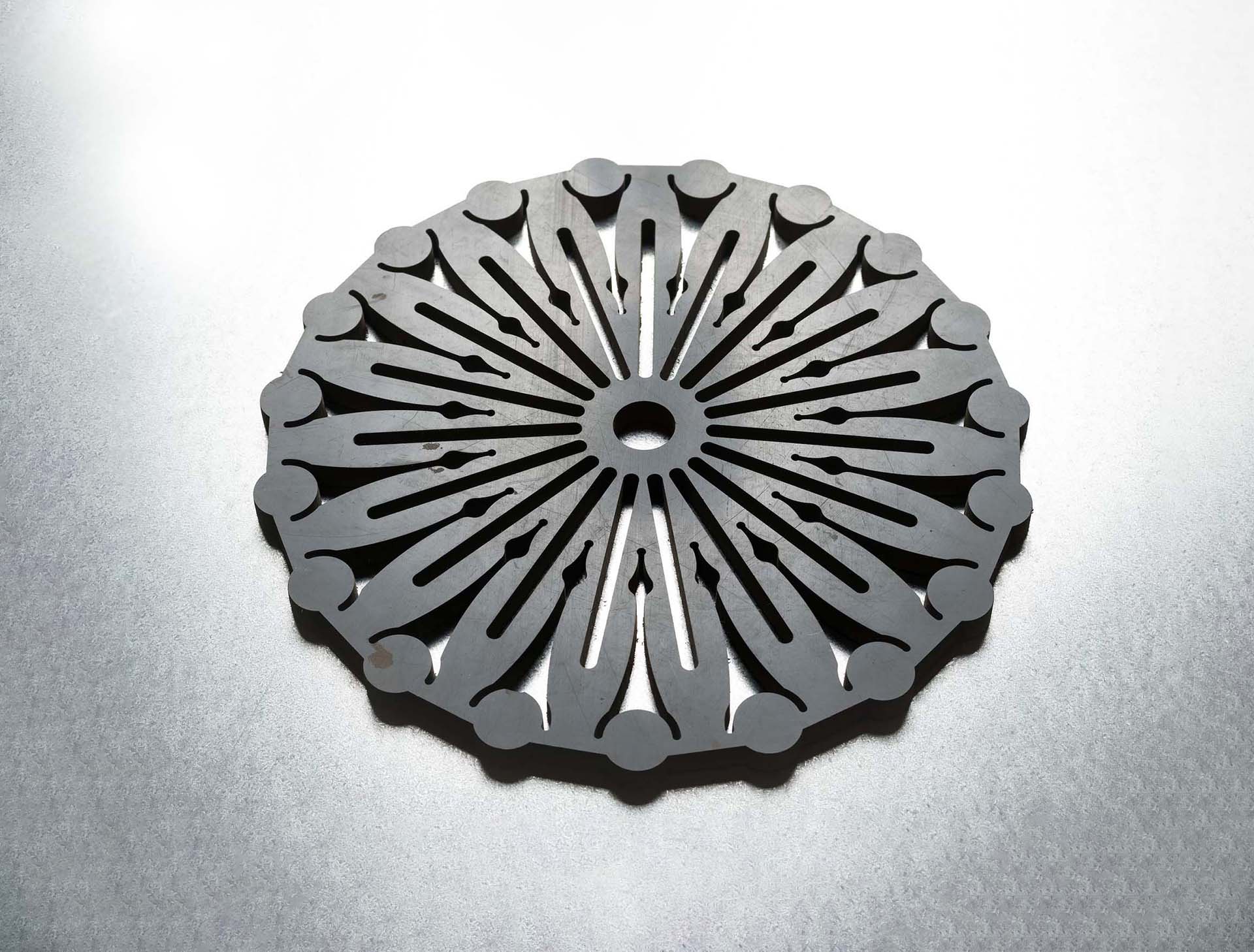 waterjet cutting decorative metal