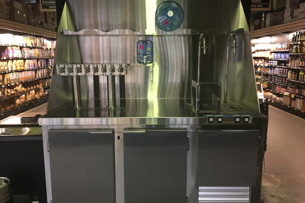 An example of Kombucha Dispensers made by NE Air