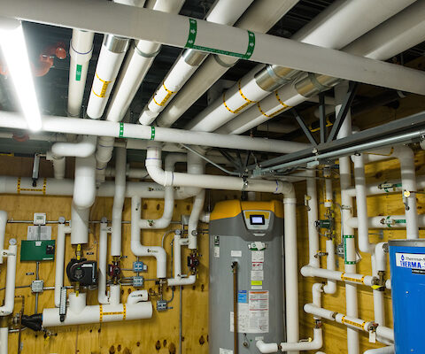 Hot Water System room