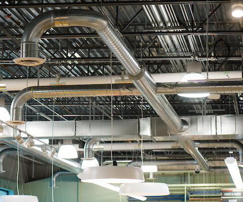 ductwork at healthy living
