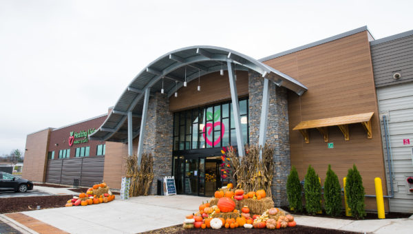 storefront of Healthy Living in Williston, VT