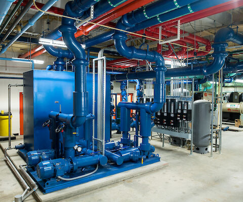 chill plant room at Husky Injection Molding