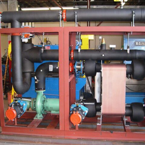 power generator pump skid