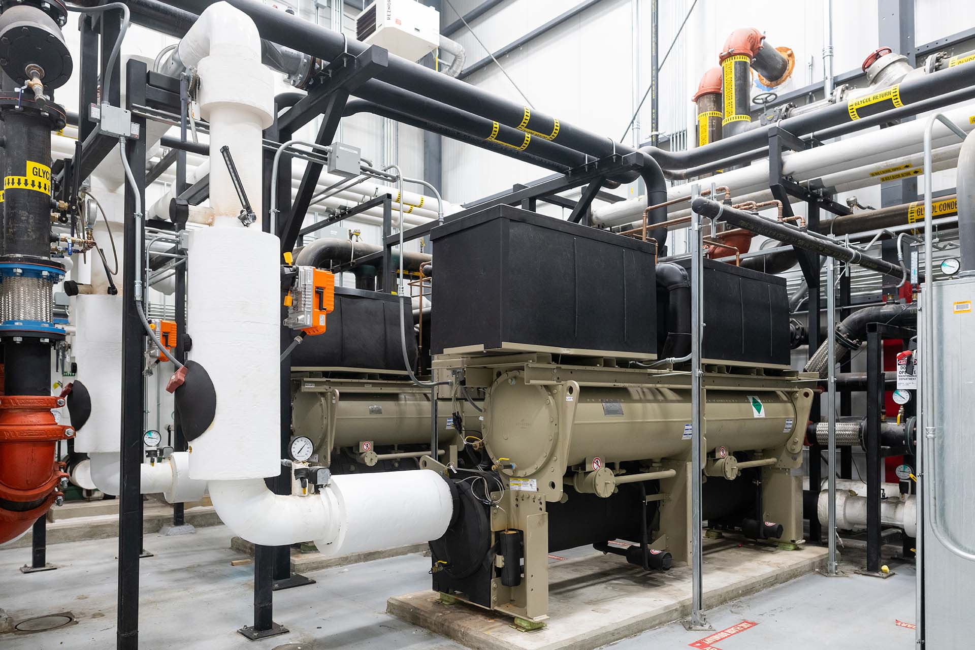 chiller system at Keurig Green Mountain Coffee